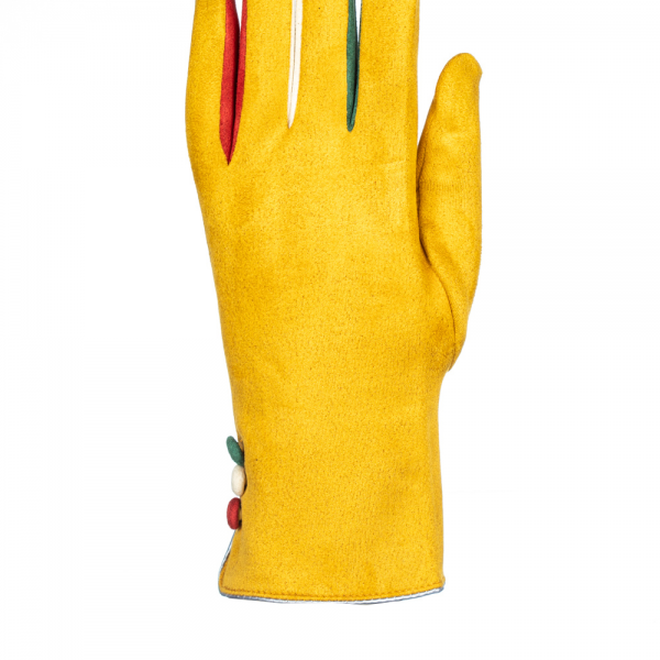 Γυναικεία γάντια Baneca κίτρινο, 2 - Kalapod.gr